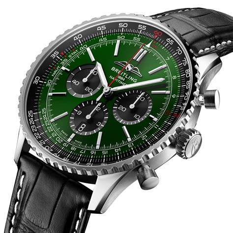 breitling navitimer chronograph stainless steel men's watch|pre owned Breitling Navitimer 01.